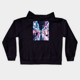 Hong Kong - A Neon Wonderland Kids Hoodie